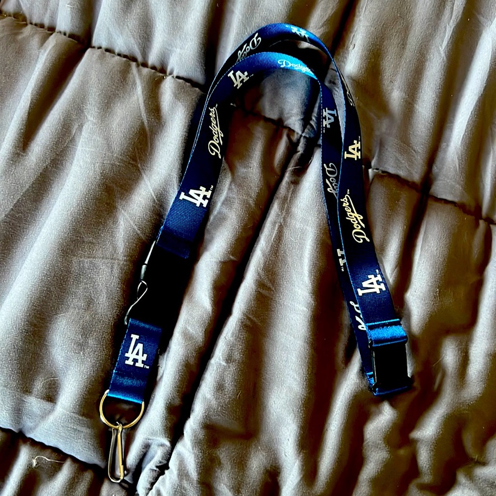 LA Dodger lanyard